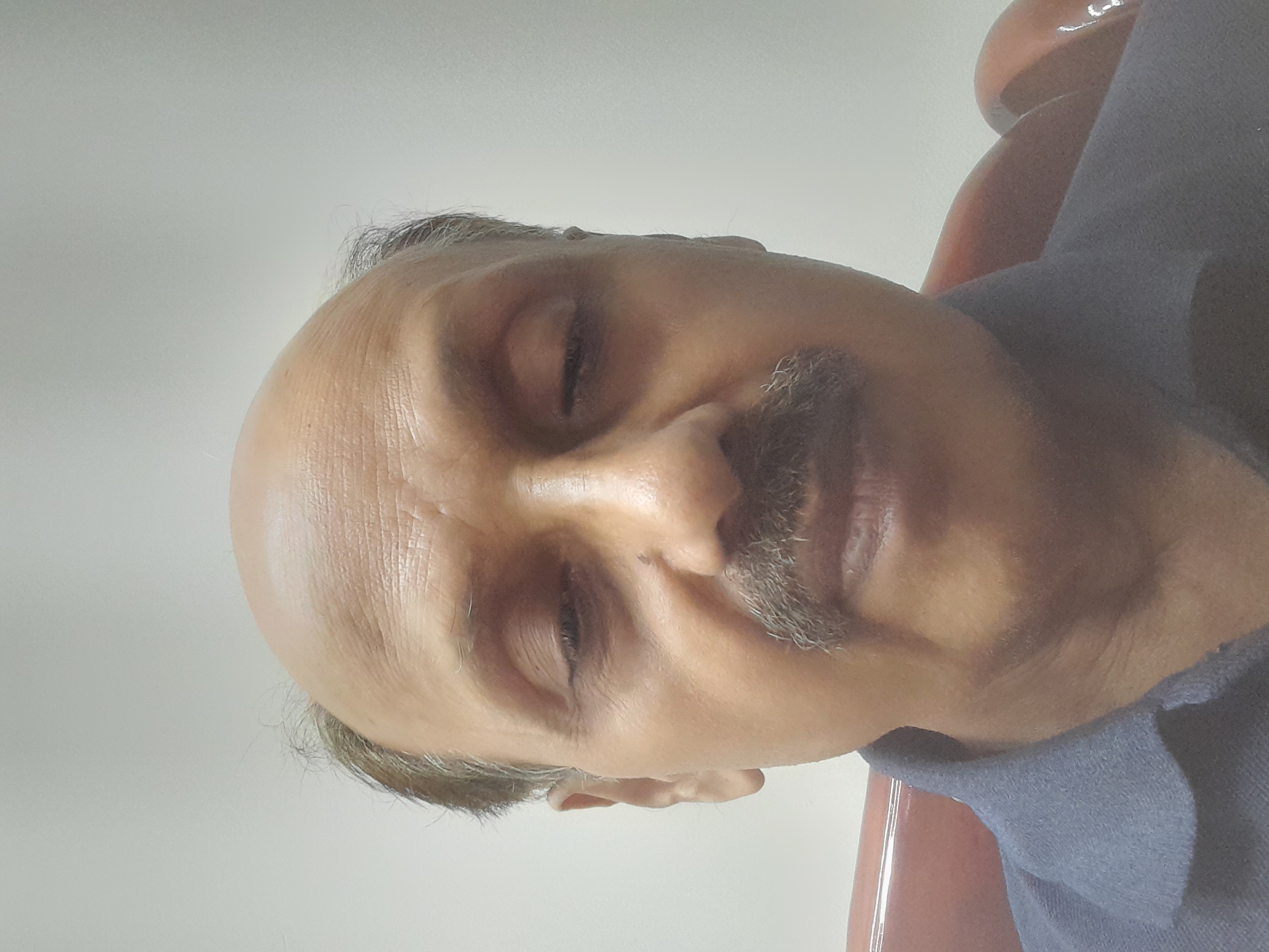 Krishna Kumar Chaubey (L)